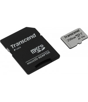 Карта памяти MicroSD Transcend 256 Gb Class 10 Pro UHS-I U3 (+ад)