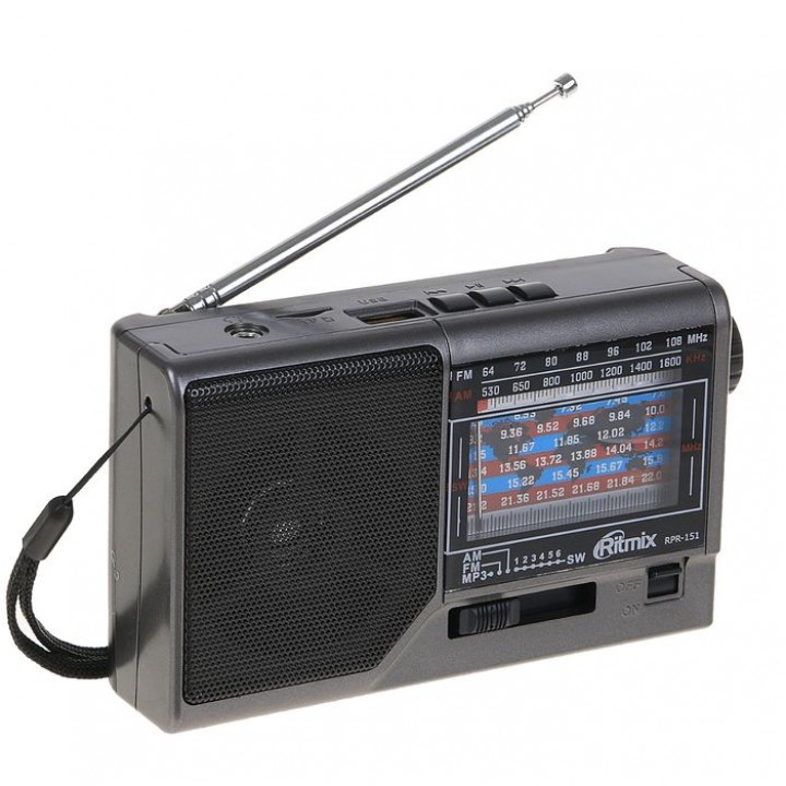 Колонка Активная Ritmix RPR151 (Портативный радиоприемник)