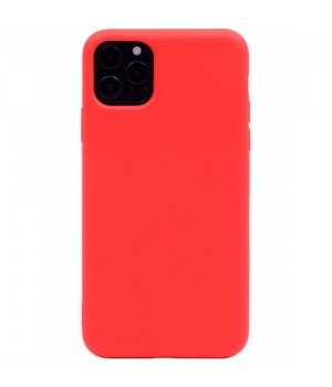 Крышка Apple iPhone 12 / 12 Pro Breaking Soft Touch (Красный)