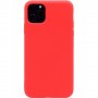 Крышка Samsung Galaxy A02S (A025f) Breaking Soft Touch (Красная)