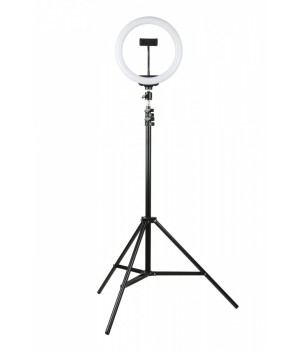 Трипод - штатив для видеосъемки с кольцевой светодиодной лампой 26см Ring Fill Light