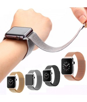 Ремень для умных часов Apple Watch 42/44mm Milanese металл