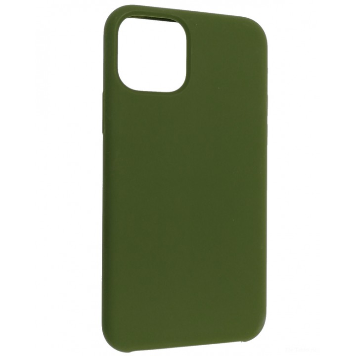 Крышка Apple iPhone Xr Breaking Soft Touch (Темно-зеленый)