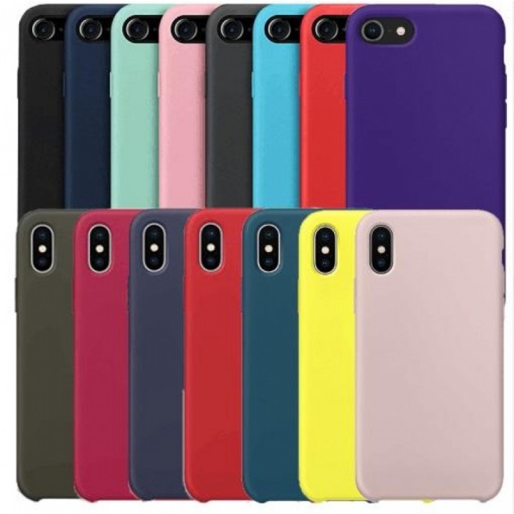 Крышка Apple iPhone Xr Original Silicone Case (18 цветов)