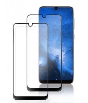 Защитное стекло Samsung A72 Полный экран (Черное)