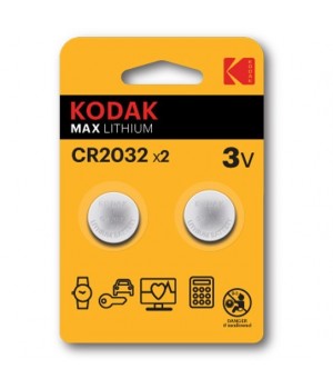 Батарейки CR2032 Kodak (2 штуки)
