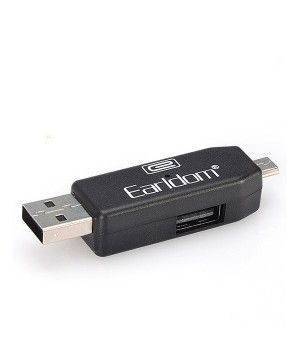 Usb Otg адаптер Earldom (Micro Usb - USB + Card Reader) OT05