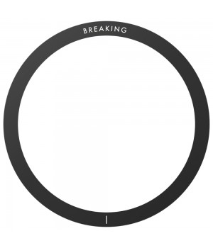 Пластина кольцо Breaking для MagSafe (Черный)