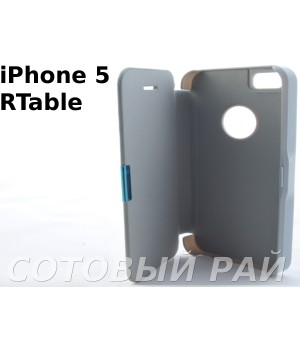 Чехол-книжка Apple iPhone 5/5S Flip Cover (Серый)