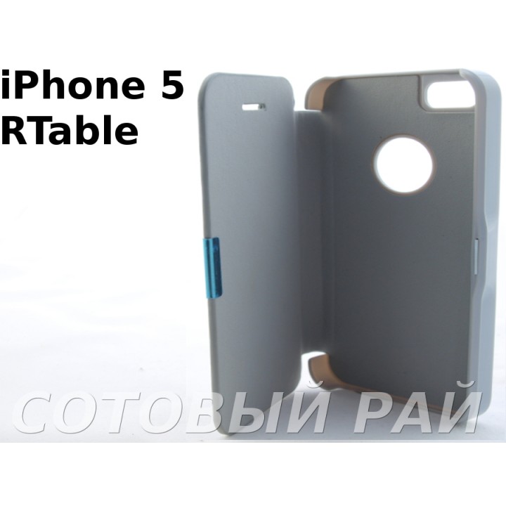 Чехол-книжка Apple iPhone 5/5S Flip Cover (Серый)