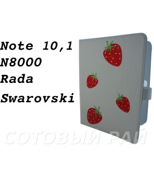 Чехол-книжка Samsung Galaxy Note (10,1) N8000/N8010 Rada Swarovski