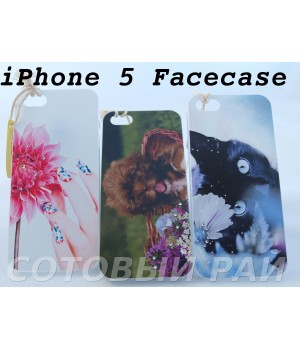 Крышка Apple iPhone 5/5S Facecase