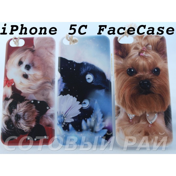 Крышка Apple iPhone 5C FaceCase