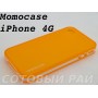 Крышка Apple iPhone 4/4S MomoCase (Оранжевая)