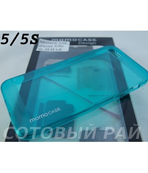 Крышка Apple iPhone 5/5S MomoCase (Синяя)