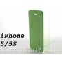 Чехол-книжка Apple iPhone 5/5S Hoco Ice Series (Зеленый)