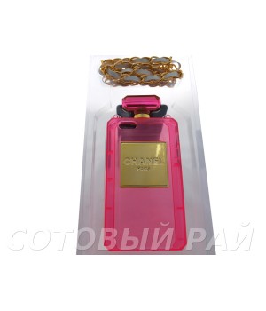 Крышка Apple iPhone 5/5S Chanel Арома Розовая
