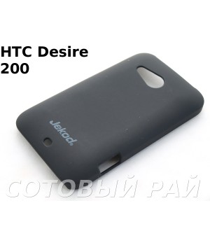Крышка HTC Desire 200 (102E) Jekod пластик Черная