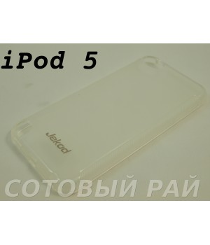 Крышка Apple iPod Touch 5 Jekod силикон (Белая)