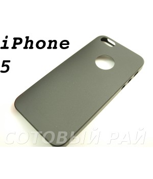 Крышка Apple iPhone 5/5S MomoCase UltraSlim (Черная)