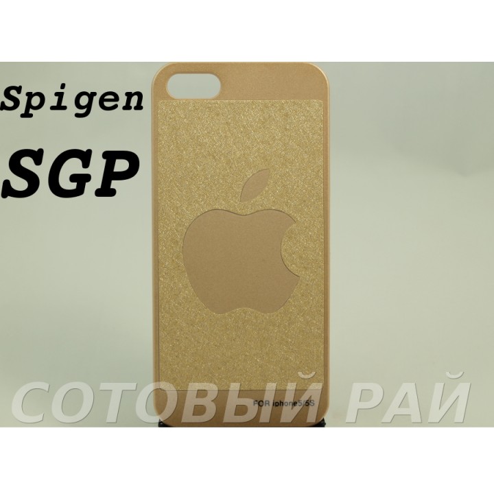 Крышка Apple iPhone 5/5S Spigen Sgp (Gold 0,3 mm)