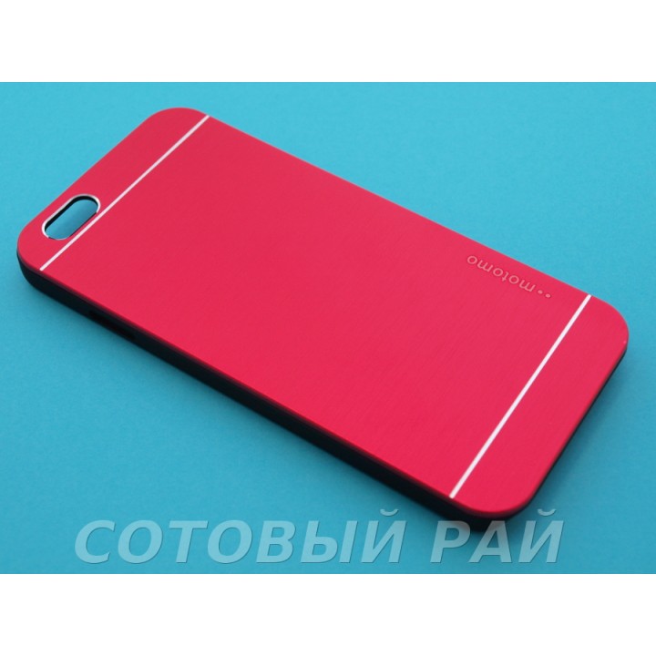 Крышка Apple iPhone 6 / 6s Motomo (Красная)