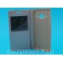 Чехол-книжка Samsung J100f (J1) Flip Cover с окном (Бронза)