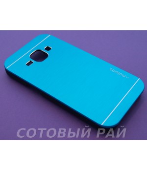 Крышка Samsung J100f (J1) Motomo (Синяя)