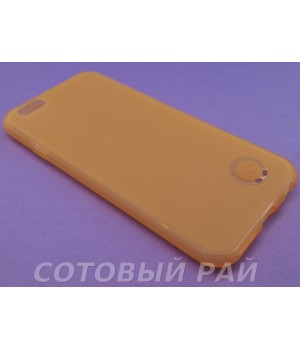 Крышка Apple iPhone 6 / 6s Силикон iFace с отверстием (Золото)