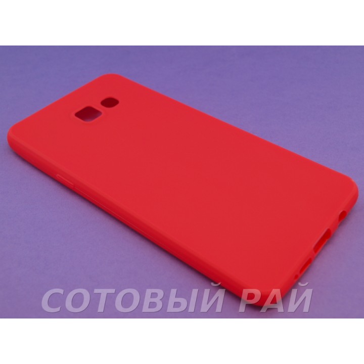 Крышка Samsung A510f (A5-2016) Силикон Paik (Красный)