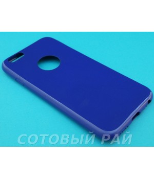 Крышка Apple iPhone 6 / 6s Силикон Блестящий (Фиолетовый)