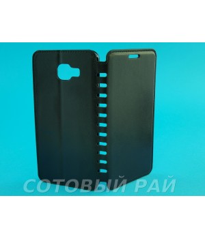 Чехол-книжка Samsung A710f (A7-2016) COMK Бок (Черный)