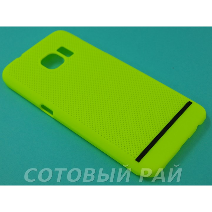 Крышка Samsung G930f (Galaxy S7) Paik Сеточка (Желтая)