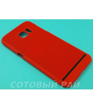 Крышка Samsung G935f (S7 Edge) Paik Сеточка (Красная)
