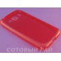 Крышка Samsung J100f (J1) Just Slim силикон (Красная)