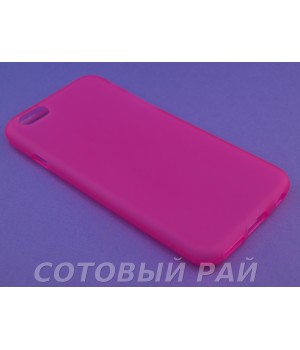 Крышка Apple iPhone 6 / 6s Силиконовая Just (Розовая)
