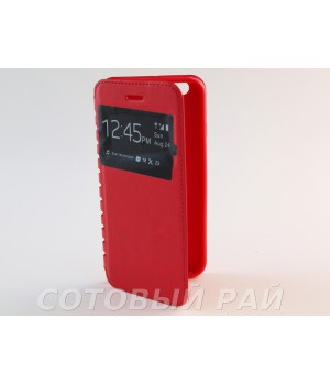 Чехол-книжка Apple IPhone 6 COMK Бок (Красный)