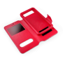 Универсальный чехол ЭКО Book-Case Slider 5,3-5,8 Красный"