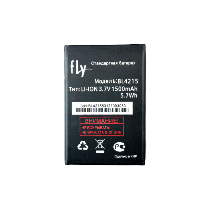 Аккумулятор Fly BL4215 , BL4233 Q115 / MC180 / B501 / MC181 (1500mAh) Partner