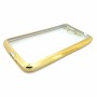 Крышка Samsung G570f (J5 Prime) Силикон с краями металлик (Золотая)