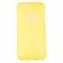 Крышка Apple iPhone 5/5S Силикон Матовый (Желтый)