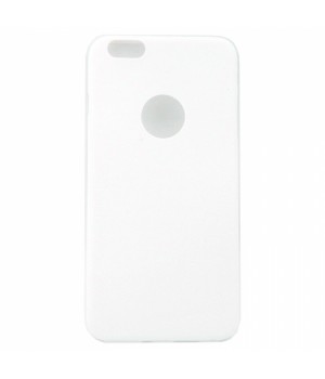 Крышка Apple iPhone 5/5S Имитация под кожу (Белая)
