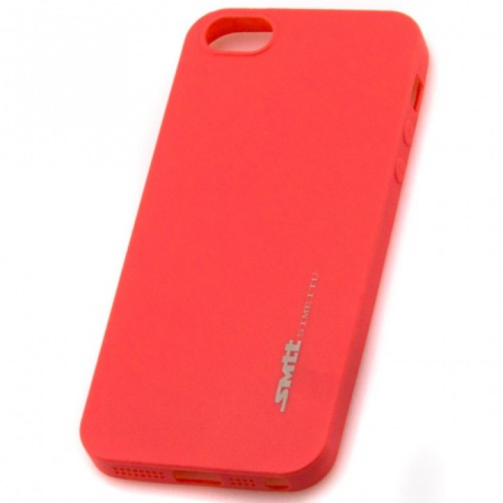 Крышка Apple iPhone 7 Силиконовая SMTT (Красная)