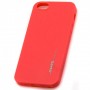 Крышка Apple iPhone 7 Силиконовая SMTT (Красная)