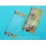 Защитное стекло Apple iPhone 5/5S Деревянный рисунок (Перед+Зад)