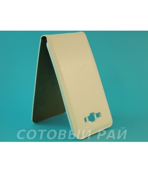 Чехол-книжка Samsung A800f (A8) Silikon (Белый)
