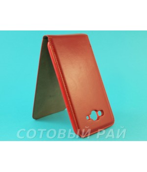 Чехол-книжка Samsung J700f (J7) Silikon (Красный)