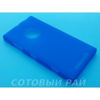 Крышка Nokia 830 Lumia Just Силикон (Синий)