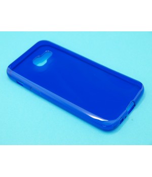 Крышка Samsung A320f (A3-2017) iBox Crystal (Синяя)