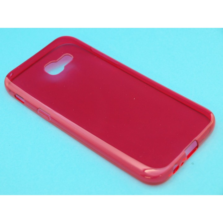 Крышка Samsung A520f (A5-2017) iBox Crystal (Красная)